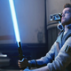 Cal holds a blue light saber in the latest Jedi: Survivor trailer.